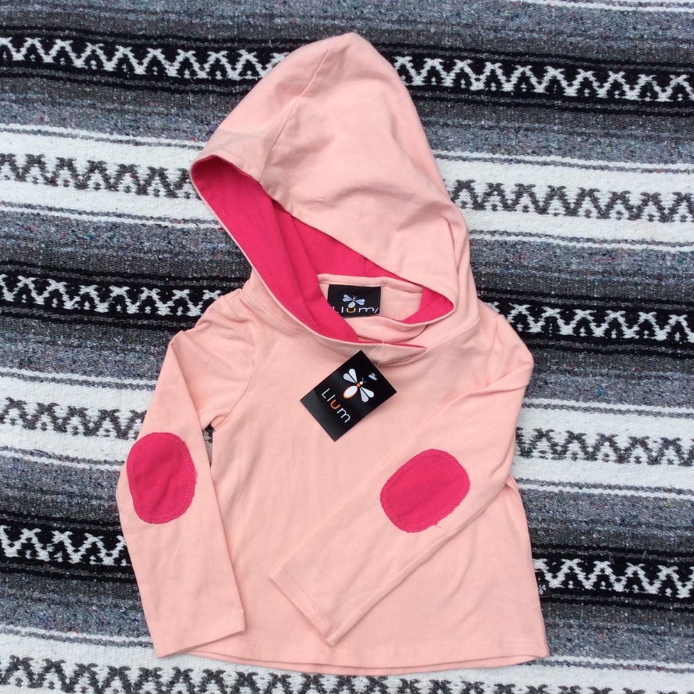 Llum Carina Hoodie Pink NWT Girls 4